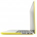 MacBook Pro 13" with Retina Display - 2 in 1 Clear Matte Yellow Soft-Touch Plastic Hard Case Cover & Silicone Keyboard Cover for Model : A1425 / A1502